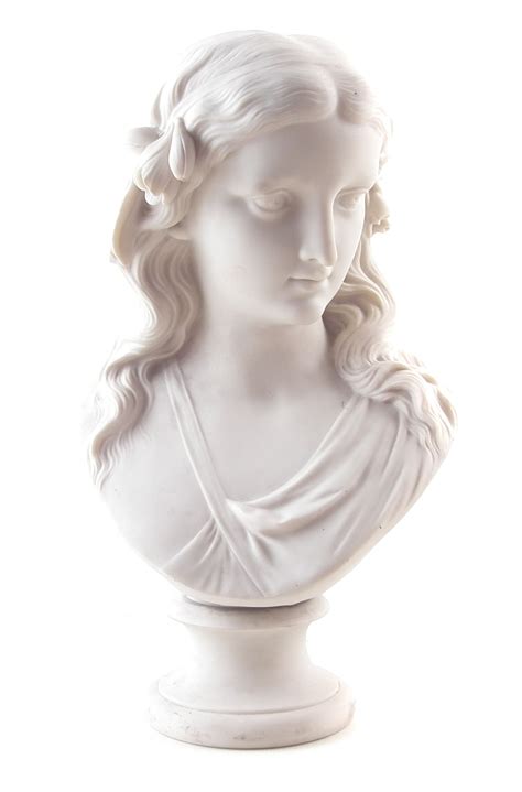 Lot 104 Copeland Parian Bust Of Spring