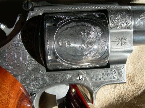 Smith And Wesson 44 Magnum Gouse Freelance Firearms Engraving Gun