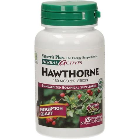 Hawthorne 150mg 60 Vegetarische Capsules Herbal Actives VitalAbo