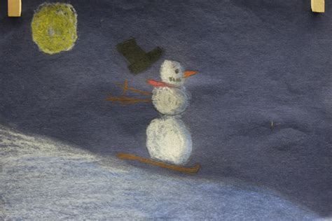 Art A Baloo Crew Snowmen At Night