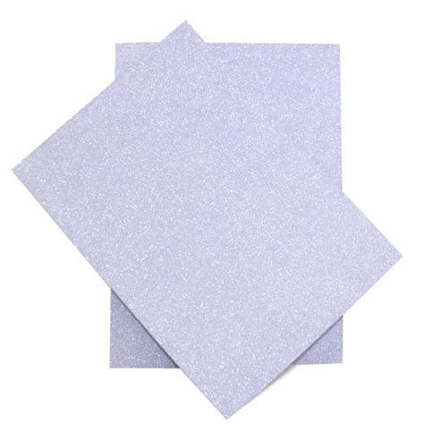 A4 Pastel Purple Glitter Card Non Shedding 250 Pack The Paperbox