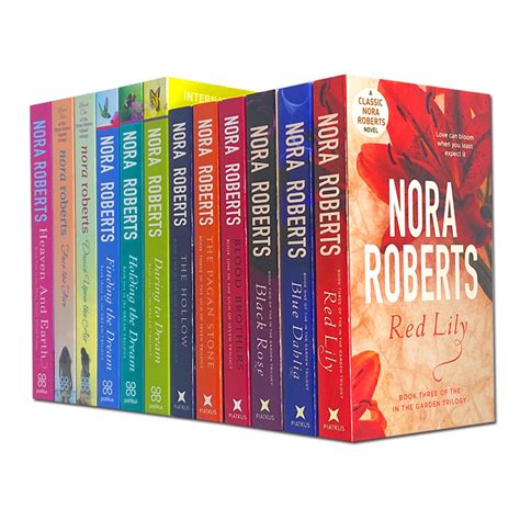Nora Roberts 12 Books Set Collection Garden Trilogy Seven Trilogy D