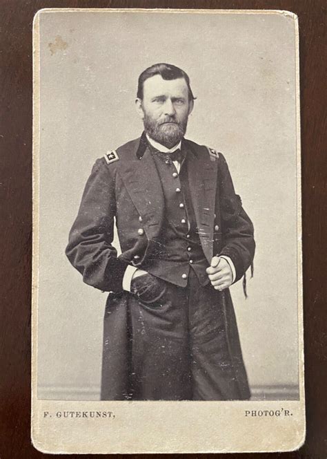 Civil War 1865 Cdv Of Union General Ulysses S Grant For Sale