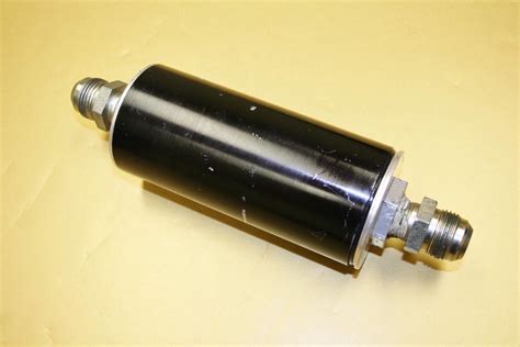 Used Remote Billet Inline Oil Filter