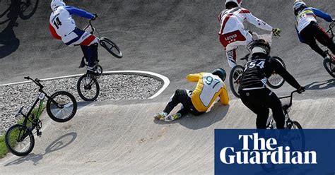 London 2012 Bmx Crashes In Pictures Sport The Guardian