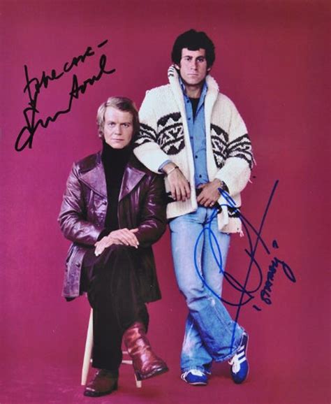 Starsky And Hutch Cast Signed Photo X2 David Soul Paul Michael Glaser