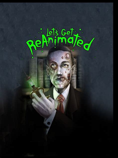 Zombie Lovecraft Lets Get Reanimated T Shirt By Itosaithwebb