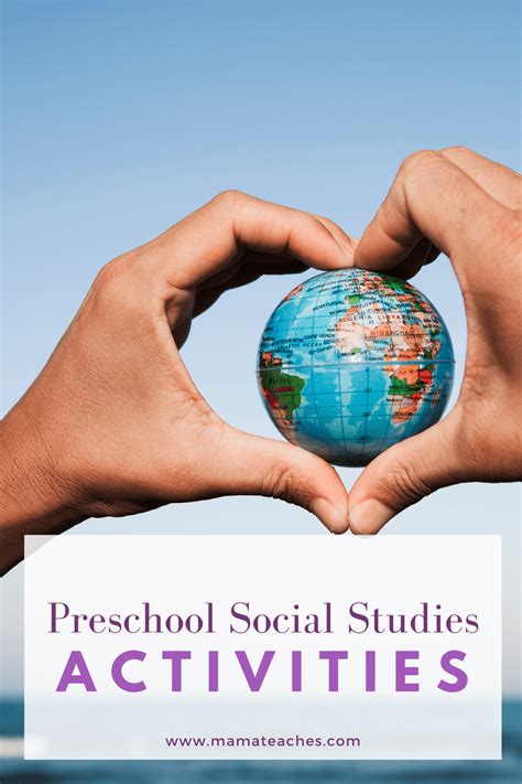 Preschool Social Studies Activities Mama Teaches