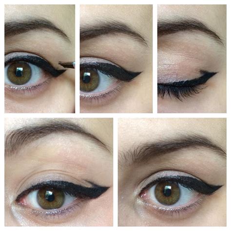 How to apply makeup to droopy eyelids. Winged Eye Makeup For Hooded Eyes - Makeup Vidalondon