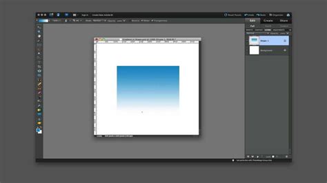 How To Create A Simple Gradient Within A Shape Using Photoshop Elements