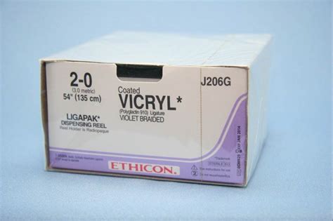 Ethicon Suture Coated Vicryl 20 135cm