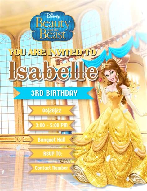 Copy Of Belle Postermywall