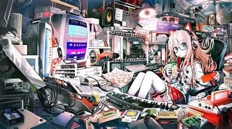 49 Anime Gamer Girl Wallpapers Wallpapersafari