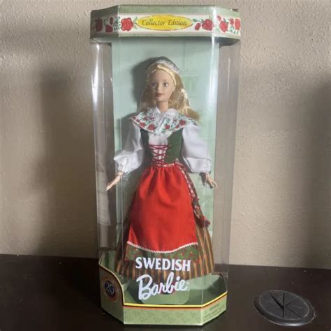 swedish barbie dolls of the world collector edition doll mattel 24672 1999 20 00 picclick
