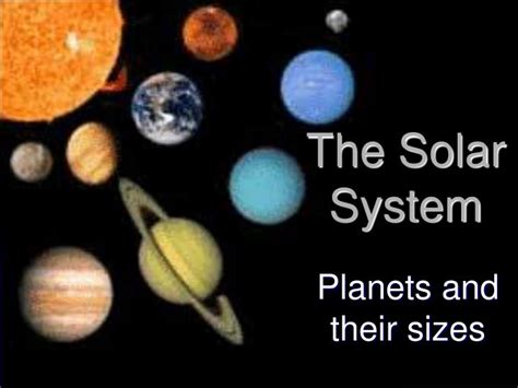 Ppt The Solar System Powerpoint Presentation Free Download Id6449875