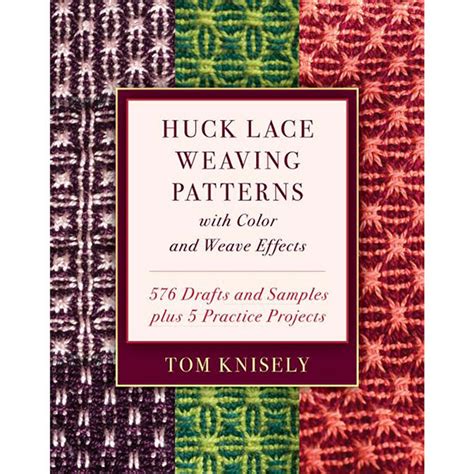 Huck Lace Weaving Patterns With Color And Weave Effects