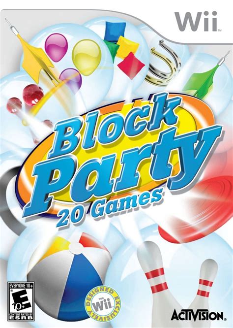 Block Party 20 Games Usa Wii Iso