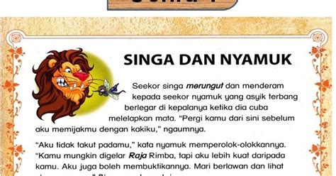 Boleh ke anak ku bertutur dalam bahasa melayu? Bahasa Melayu Tahun Satu: Marilah membaca cerita-cerita pendek