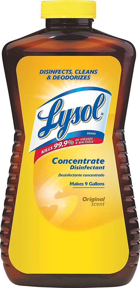 Amazon Com Lysol Concentrate All Purpose Cleaner Disinfectant Ounce Pack Of Health