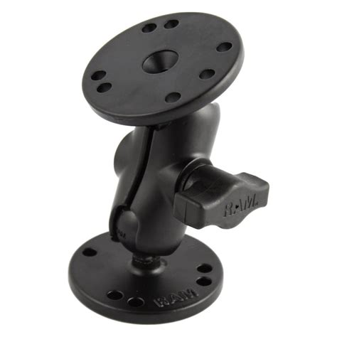 Ram Ram B 101 A 1 Ball Mount With Short Double Socket Arm And Two 2