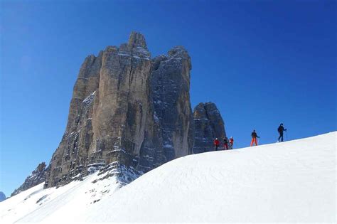 Ciaspolata Alle Tre Cime Di Lavaredo Dolomiti Skirock