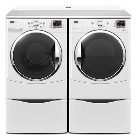 maytag 6 7 cu ft performance series high efficiency front load gas steam dryer sheely s