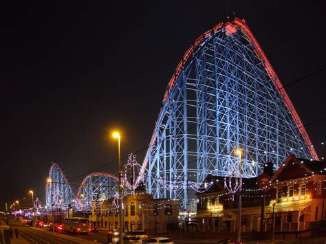 New Rollercoaster Lights Up Blackpool Pleasure Beach As It Keeps Up Old