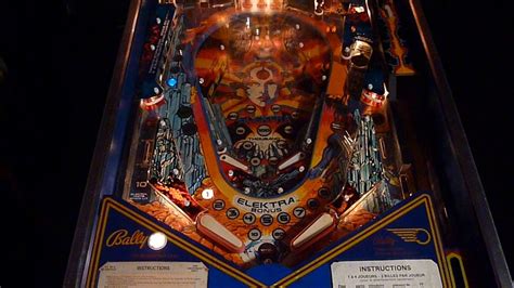 Flipper Elektra Anjou Flip Pinball Youtube