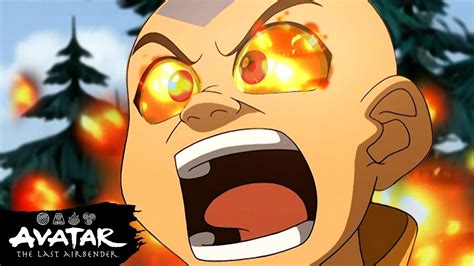 Aang Unleashing His Anger For 10 Minutes 😡 Avatar The Last Airbender