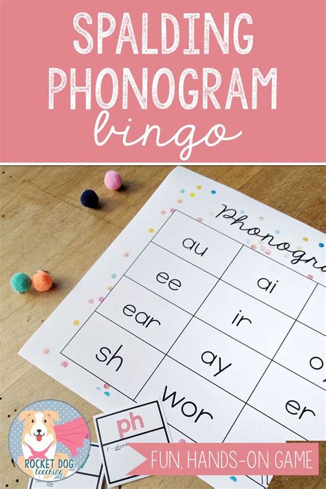 phonogram game bingo  printable differentiated sets  images
