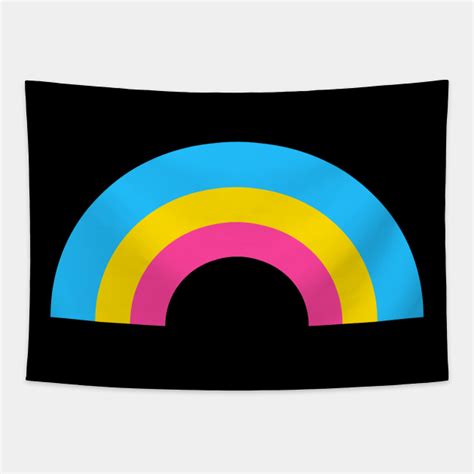 Pansexual Rainbow Pride Flag Pansexual Tapestry Teepublic