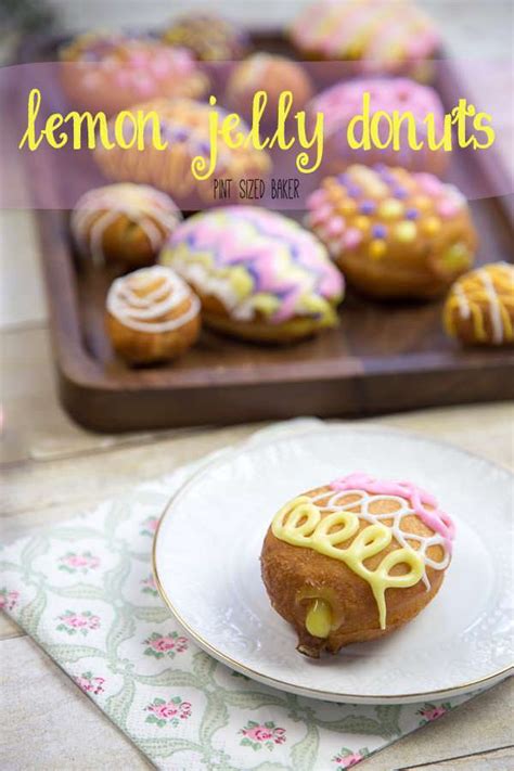 Easy Lemon Jelly Donuts