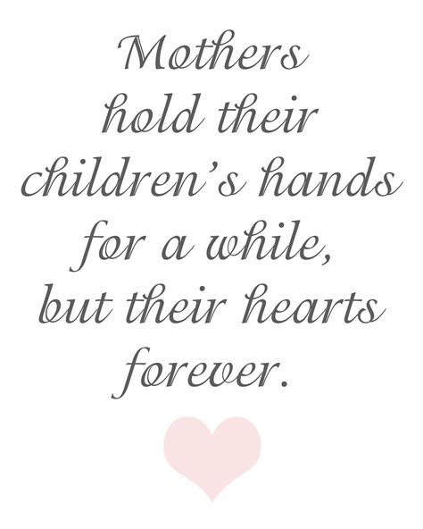 Mother S Quote Printable While He Was Napping