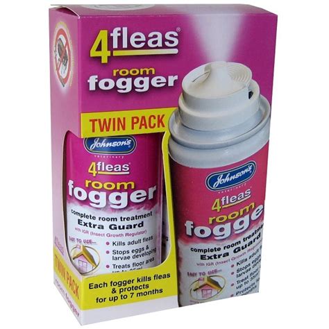 Johnsons 4fleas Room Fogger 100ml Twin Pack Huggle Pets Website