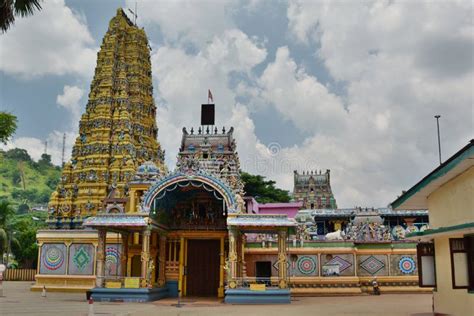Sri Muthumariamman Kovil Temple Matale Sri Lanka Stock Image Image