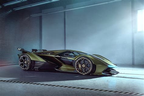 Lamborghini Unveils V12 Hybrid Gran Turismo Concept Car Motor Sport