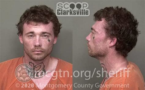 Jeremy Arrington Booked On Charges Including Contempt Viol Cor Booked Scoop Clarksville