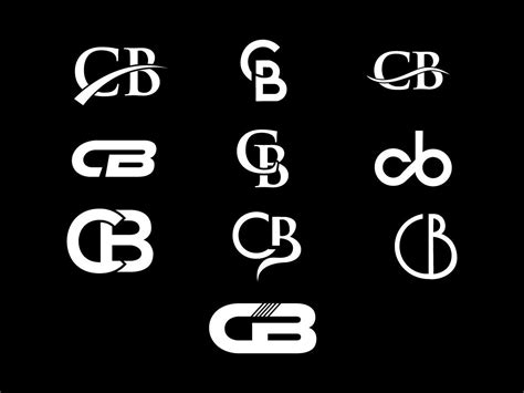 Monogram Cb Logo Design Gráfico Por Rajuahamed3aa · Creative Fabrica