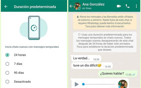 Whatsapp Lanzan Mensajes Temporales De Entre 24 Horas Y 90 Días