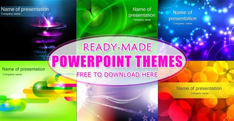 Ready Made Powerpoint Themes Free To Download