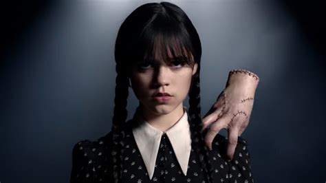 Wednesday Teaser Reveals First Look At Jenna Ortega In Pigtails Watch