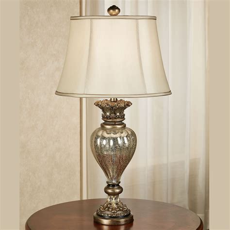 Callie Traditional Style Mercury Glass Table Lamp