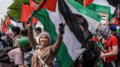 Gelombang Aksi Bela Palestina Dari Inggris Hingga AS