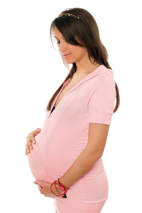 Mujer Embarazada Del Asiático Foto De Archivo Imagen De Materno
