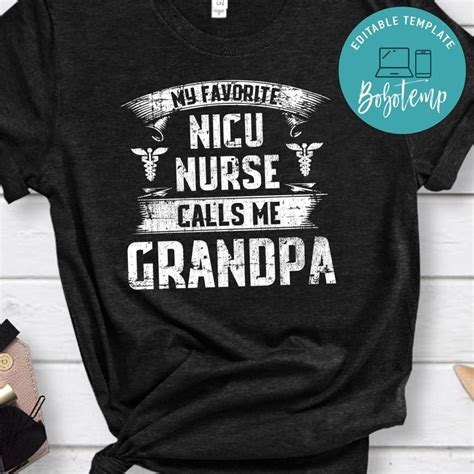 My Favorite Nurse Calls Me Grandpa Png File Template Bobotemp