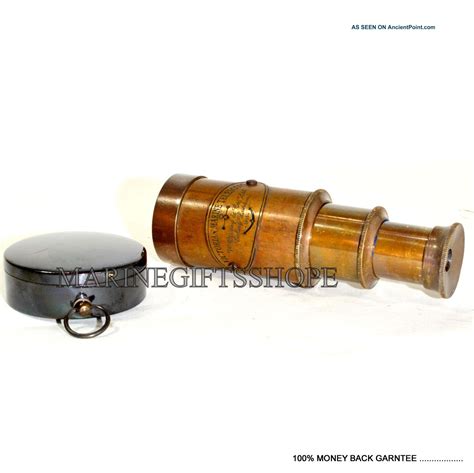 Nautical Vintage Maritime Brass 6 Pirates Spyglass Telescope With Brass