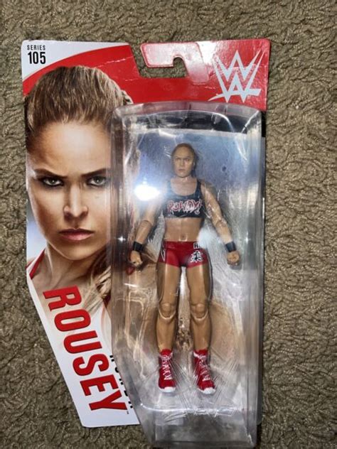 Mattel Wwe Basic Series 105 Ronda Rousey Chase Wrestling Action Figure