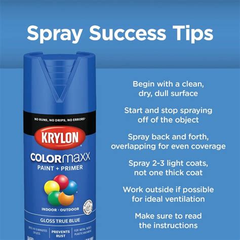 Buy Krylon Colormaxx Spray Paint 12 Oz Peekaboo Blue