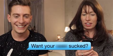 Mom Reading Her Sons Graphic Grindr Messages Is The Most Awkward Thing