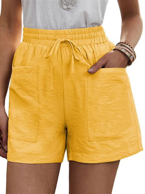 Sexy Dance S 2xl Womens Lounge Shorts Casual Drawstring Elastic Waist Summer Shorts Pockets
